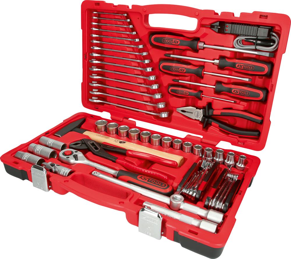 Werkzeugsortiment Universal 47-teilig im Kunststoffkoffer KS Tools