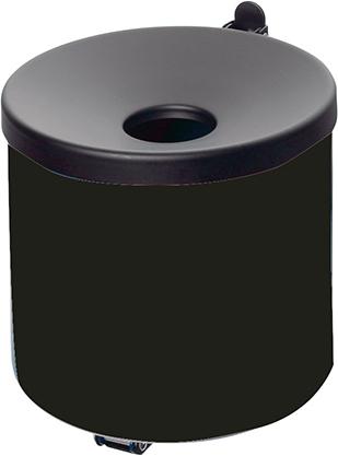 Sicherheits-Wandascher H 160 mm schwarz VAR