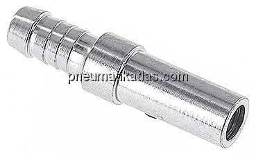 Schlauchnippel Rohr 12, Schl. 9 - 10mm, Stahl verzinkt