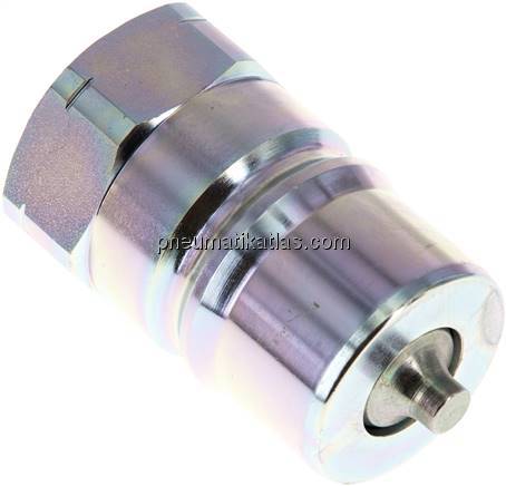 Hydraulikkupplung ISO 7241-1B, Stecker, NPT 1"(IG), Stahl