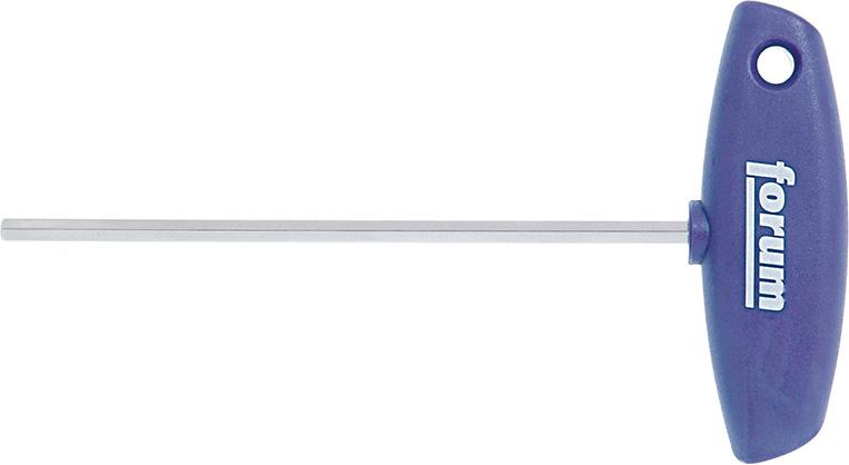 Stiftschlüssel Sechskant 12,0x200mm T-Griff FORUM