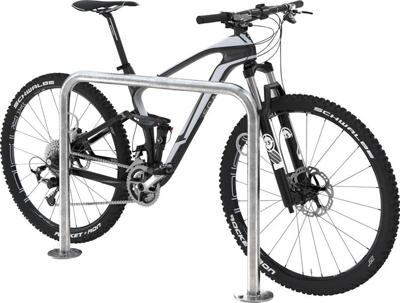 Fahrrad-Anlehnbügel TRUST,L1250mm,z.Aufd VE 3