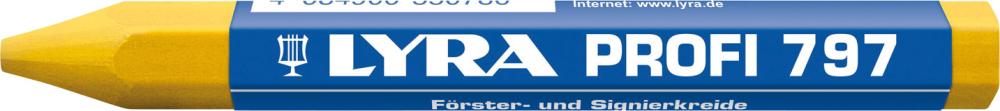 Förster- und und Signierkreide 797 gelb a12Stück LYRA