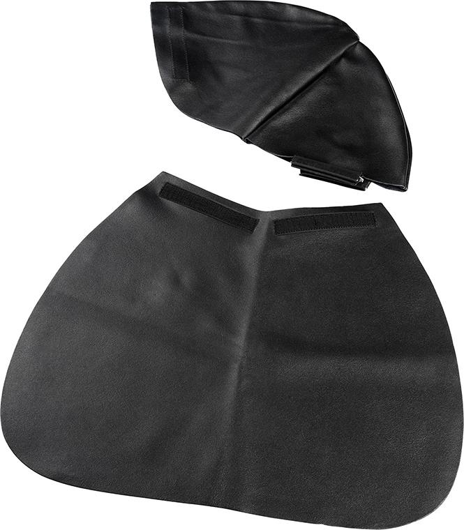 Leder Kopf- Nackenschutz für Standard Helme kein PAPR Modelle