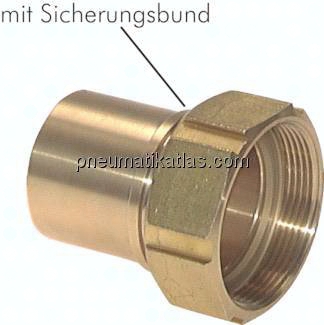 Schlauchtülle, EN14420-5 G 4"-100 (4")mm, Messing