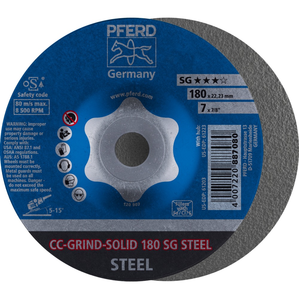 CC-GRIND (inkl. SOLID, FLEX, STRONG) CC-GRIND-SOLID 180 SG STEEL