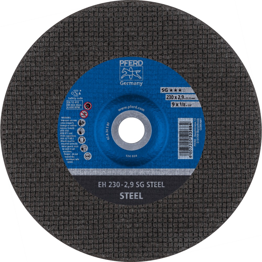Trennscheiben EH 230-2,9 SG STEEL