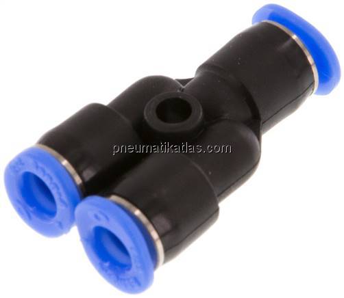 Y-Steckanschluss 4mm-4mm, IQS-Mini Y-Steckanschluss 4mm-4mm, IQS-Mini