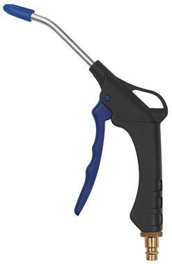 Ausblaspistole KunststoffStecker NW7,2 Verlängerung 105mm, lärmred. Düse RIEGLER