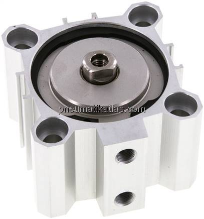 Kurzhubzylinder, einfachwirkend, Kolben 63mm, Hub 10mm