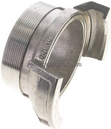 Guillemin-Kupplung G 4" (AG), Aluminium, ohne Verriegelung (kann nur mit Kupplun