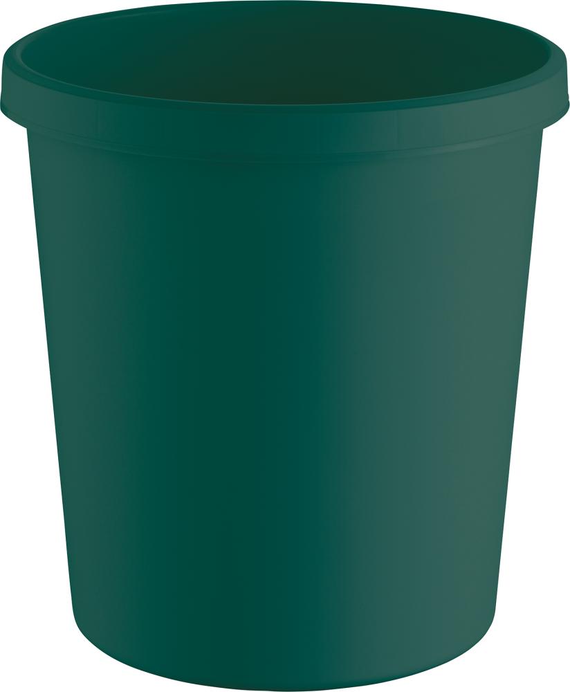 Papierkorb 18 l grün 331mm recycling K-Stoff