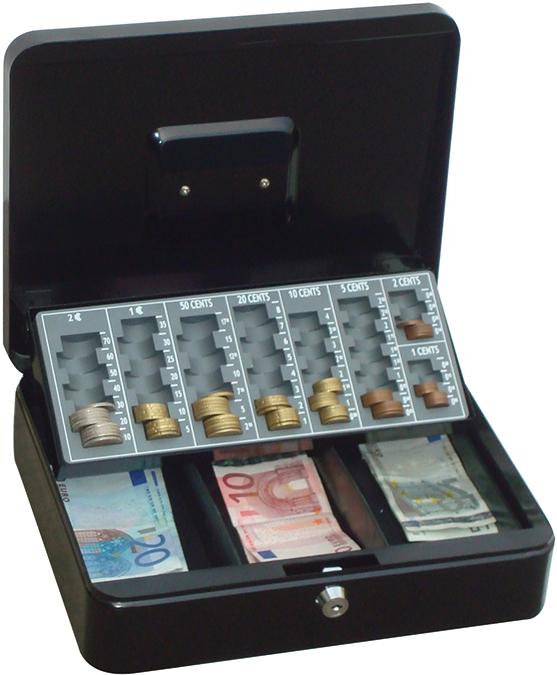 Geldkassette,schwarz 300x240x90