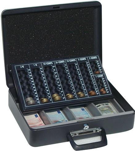 Geldkassette,schwarz 370x290x110