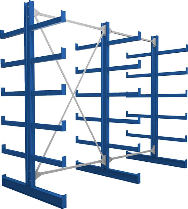 2 Felder/3 Ständer Tragkr. /Arm 200kg Ständerlast/Seite 1000 kgStänderprofil: IPE 100 2 Felder/3 Ständer Tragkr. /Arm 200kg Ständerlast/Seite 1000 kgStänderprofil: IPE 100