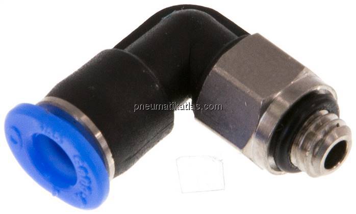 Winkel-Steckanschluss M 5-4mm, IQS-Mini Winkel-Steckanschluss M 5-4mm, IQS-Mini