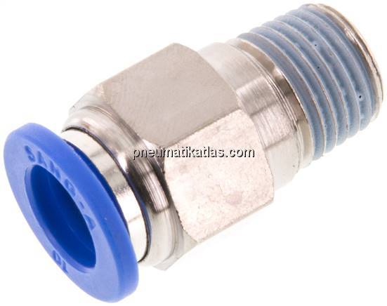 Gerader Steckanschluss R 1/4"-10mm, IQS-Standard