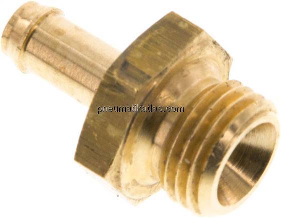Gerader Steckanschluss G 1/4"-6mm innen, Messing