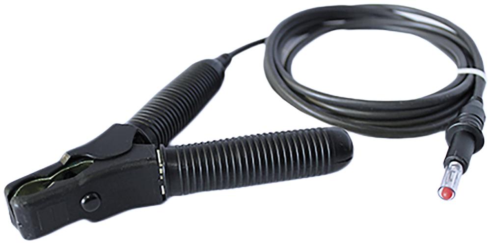 Massekabel m. Klemme 2 m Brusher Plus BLACKWELD