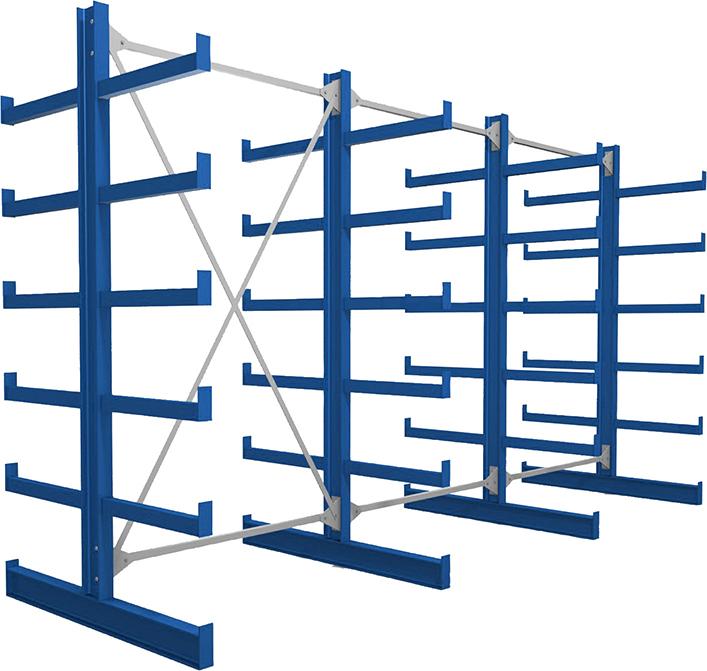 3 Felder/4 Ständer Tragkr. /Arm 200kg Ständerlast/Seite 1000 kgStänderprofil: IPE 100 3 Felder/4 Ständer Tragkr. /Arm 200kg Ständerlast/Seite 1000 kgStänderprofil: IPE 100