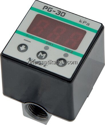 Exemplarische Darstellung: Elektronischer Druckschalter, Cube, Standard Exemplarische Darstellung: Elektronischer Drucksch