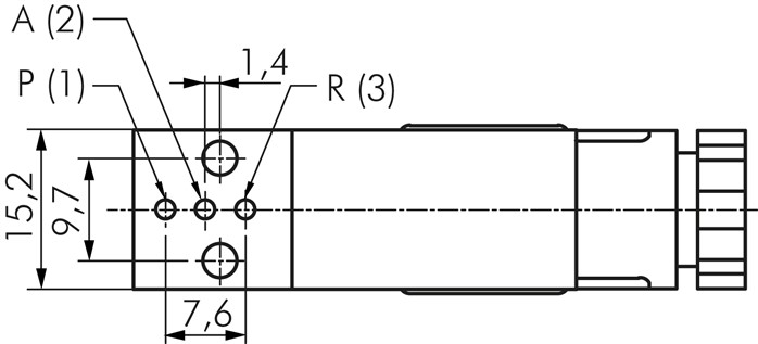 Zeichnung: Anschlussflansch (7,6 x 9,7)
