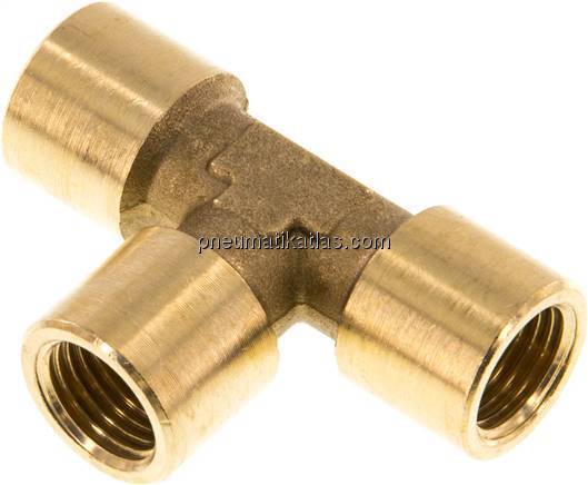 T-Stück G 1/4" (IG), Messing