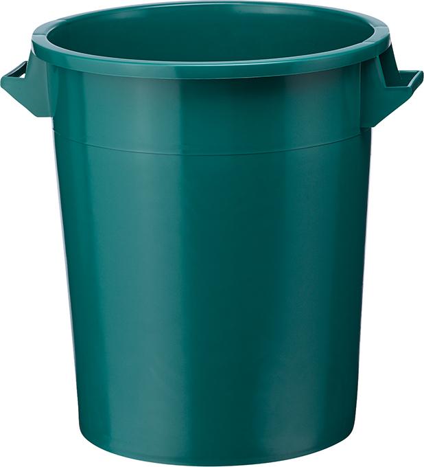 Kunststoff-Tonne grün Inhalt: 75 Liter