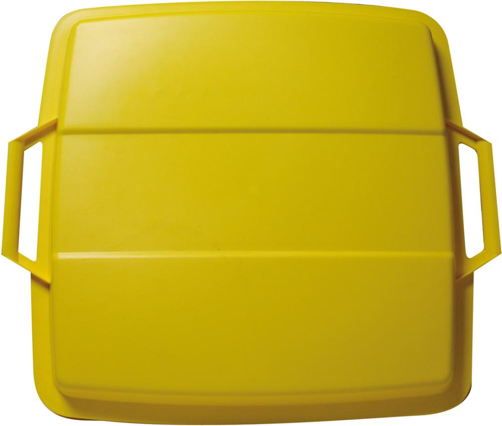 Deckel 90 l gelb für Transportbehälter