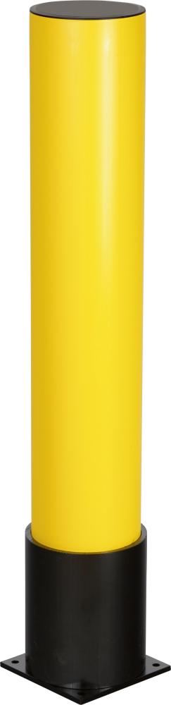 Artikelhauptbild Poller Modell BRAVO H1200xD200 mm gelb mit drehbarer Manschette