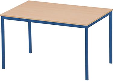 Tisch 1600x800mm, Gestellviolettblau,Platte Buche