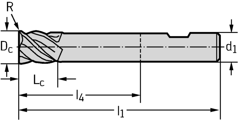 VHM-Bohrnutenfräser