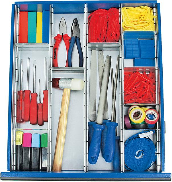 Artikelhauptbild Einteilungs-Set 12tlg. 100mm hoch
