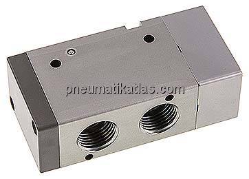 3/2-Wege Pneumatikventil, G 1/2", Federrückstellung (NC)