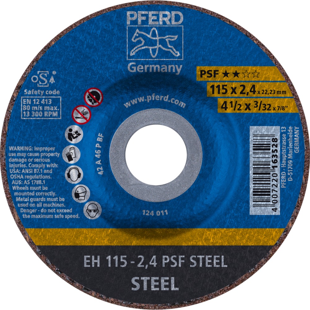 Trennscheiben EH 115-2,4 PSF STEEL