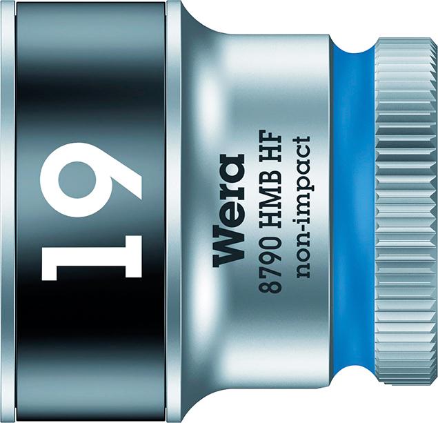 Steckschlüsseleinsatz 6-kant 3/8" 19mm mit Haltefunktion Wera Steckschlüsseleinsatz 6-kant 3/8" 19mm mit Haltefunktion Wera