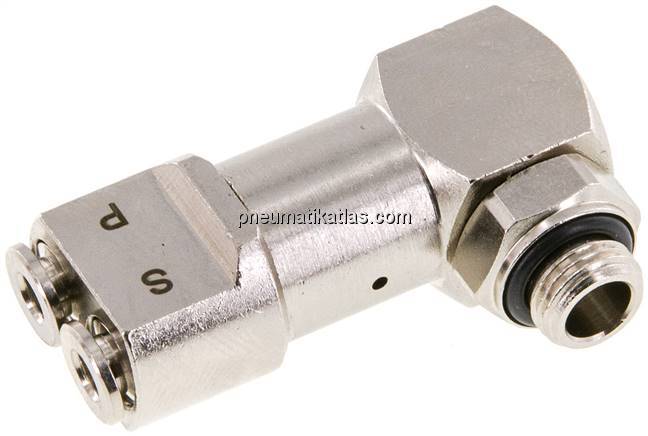 Signalverschraubung G 1/8", Steckanschluss (pneumatischer Signalausgang)