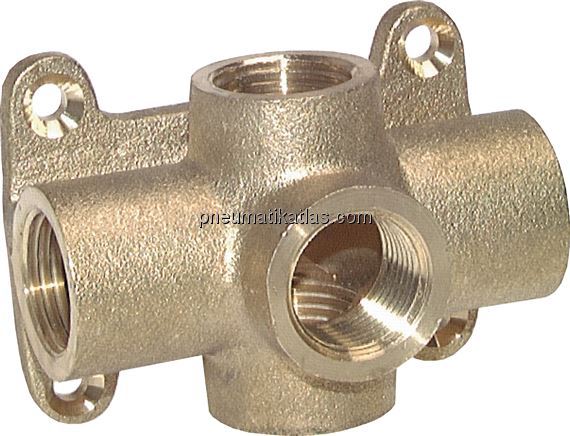 Exemplarische Darstellung: Wanddose Verteiler, 5-f