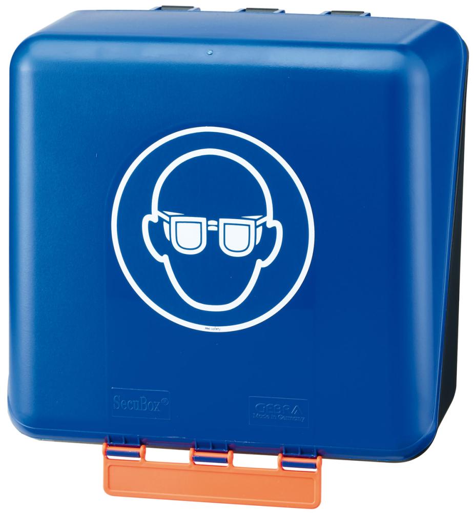 Aufb.Box SECU Midi Standard, f. Augenschutz, blau