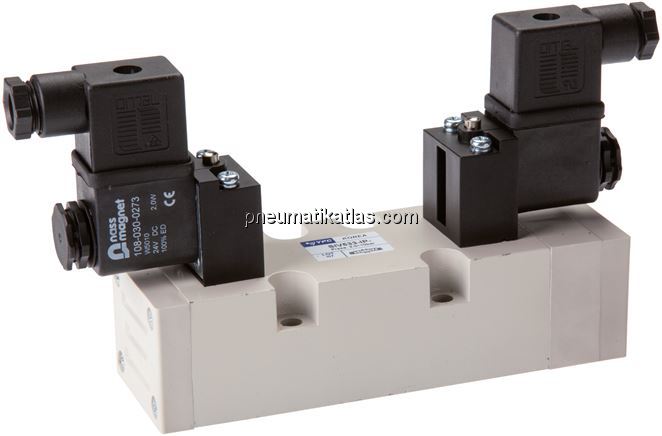 Exemplarische Darstellung: 5/2-Wege ISO-Magnet-Imp
