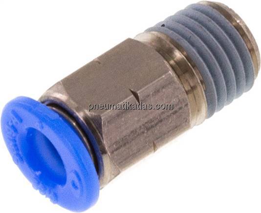 Gerader Steckanschluss NPT 1/16"-5/32" (3,97 mm), IQS-Inch
