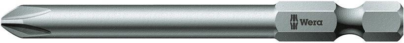 Bit zähhart 1/4" DIN 3126 E6,3 PH3x89mm Wera Bit zähhart 1/4" DIN 3126 E6,3 PH3x89mm Wera