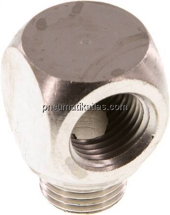 90°-Winkel G 1/8"(IG)-G 1/8"(AG), Messing vernickelt 90°-Winkel G 1/8"(IG)-G 1/8"(AG), Messing vernickelt