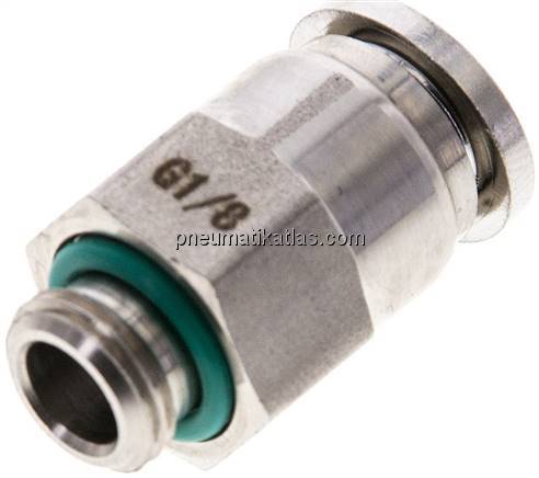 Gerader Steckanschluss G 1/8"-8mm, IQS-ES LE