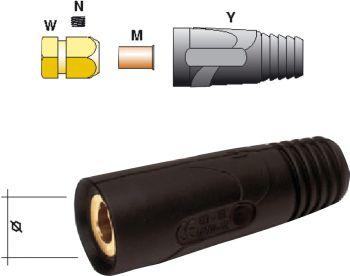 Schweißkabelbuchse 400 A (50-70 qmm)