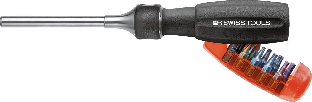 Magazin-Bithalter lang 10-teilig mit Ratsche PB Swiss Tools
