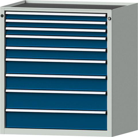 SCHUBL.SCHRANK V910 MODELL 3008 V- RAL 7035 / RAL 5010
