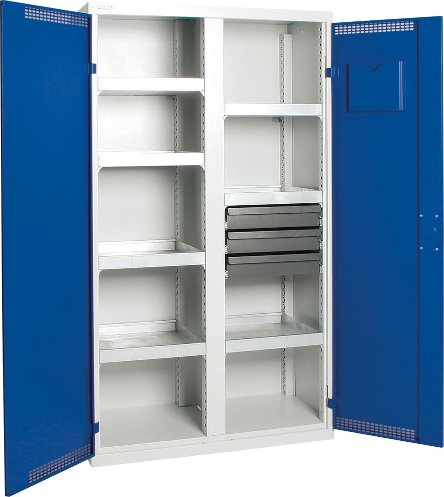 Umweltschrank BASIC plus 1800x1000x500 blau 7W