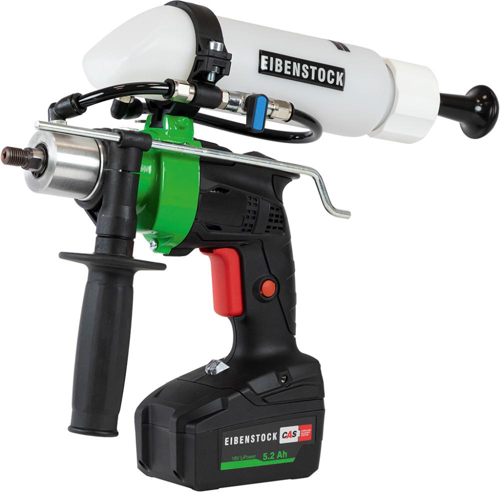 Akku-Diamant-BohrmaschineEND 40 A Eibenstock 1x18,0V 5,2 Ah Ladegerät Koffer