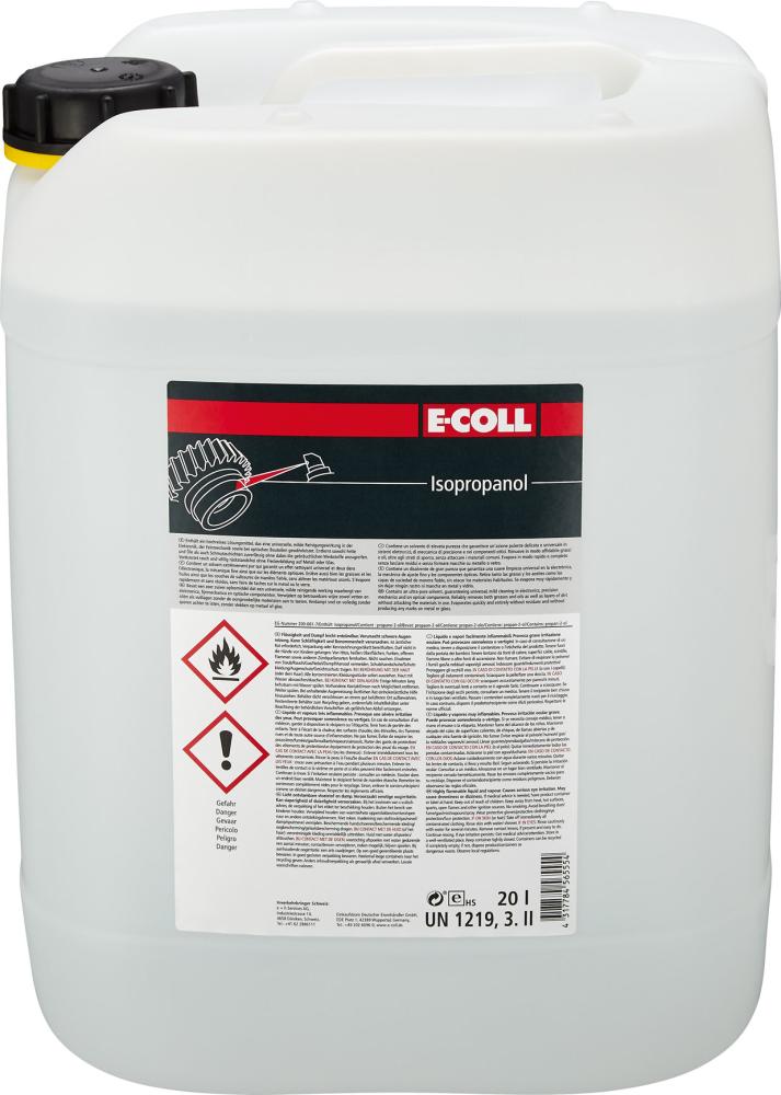 Isopropanol-Reiniger 20L Kanister E-COLL